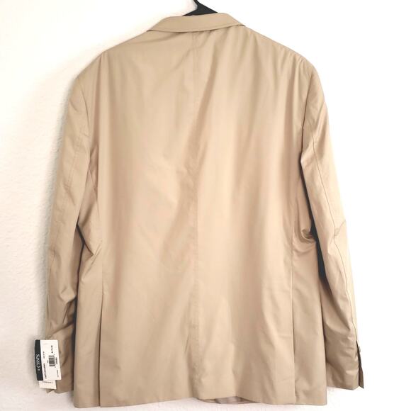 Chaps Men’s Sport Coat Tan Jacket Size 44 Regular - Picture 6 of 9